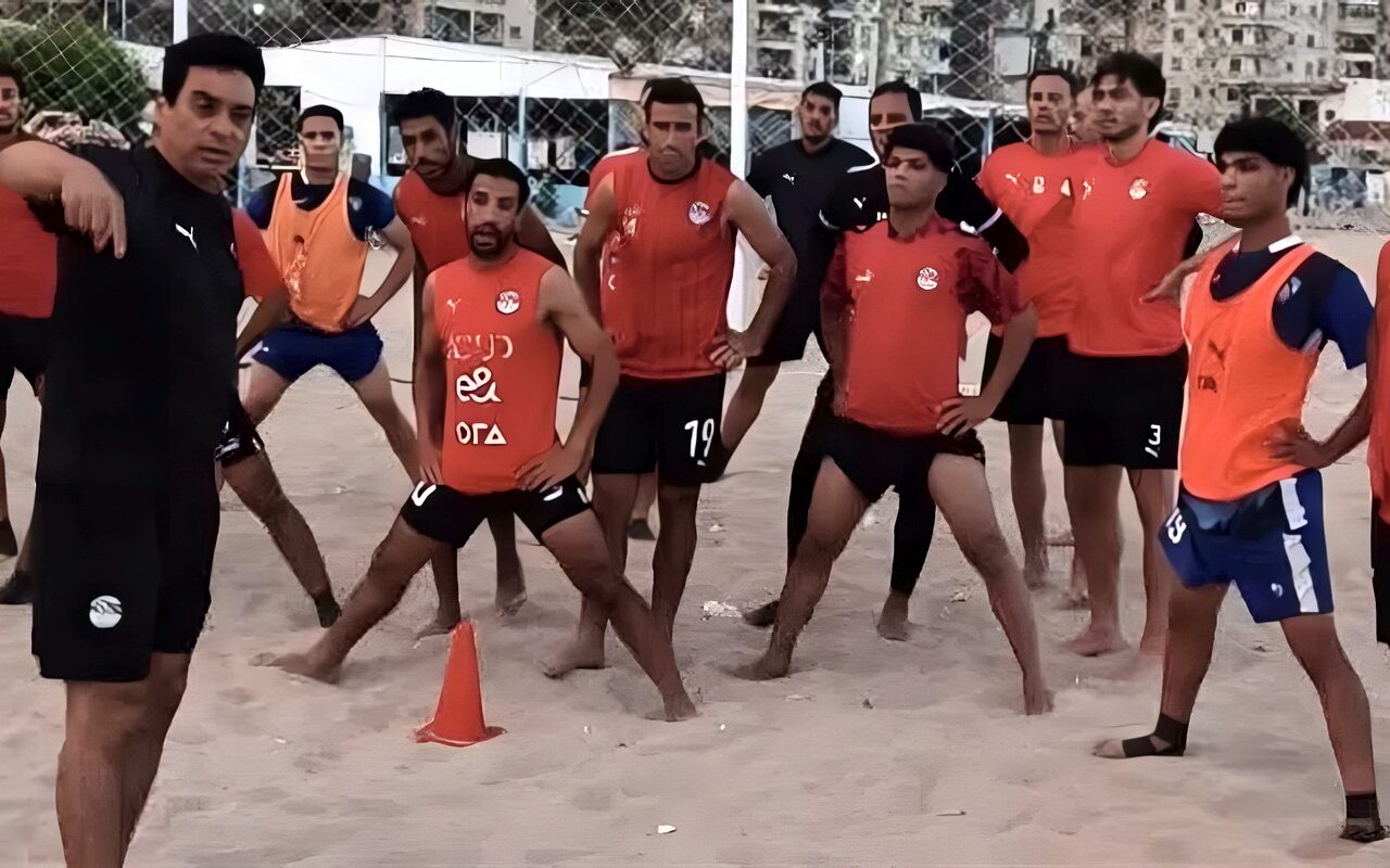 مصر مع السعودية وموريتانيا والعراق في كأس العرب للكرة الشاطئية