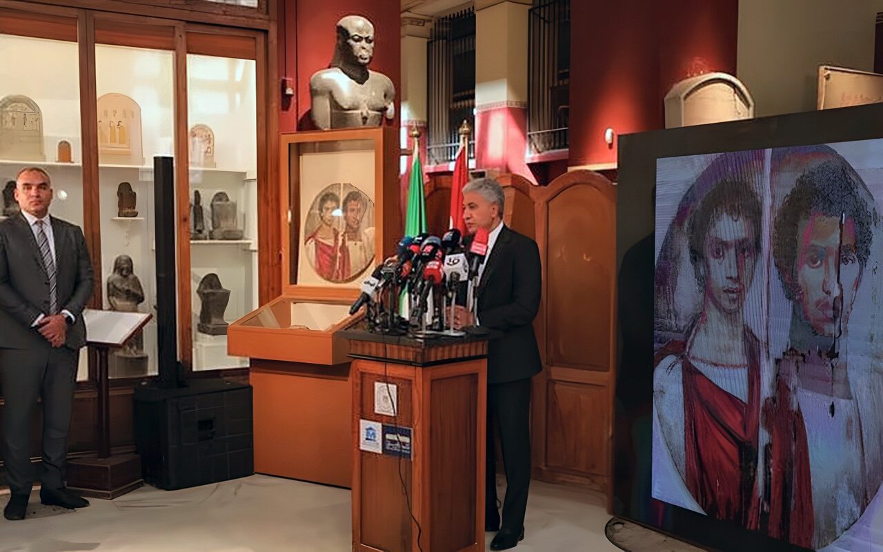 السياحة والآثار: انتهاء ترميم لوحة الأخوين وعرضها لأول مرة في معرض مؤقت للآثار بإيطاليا