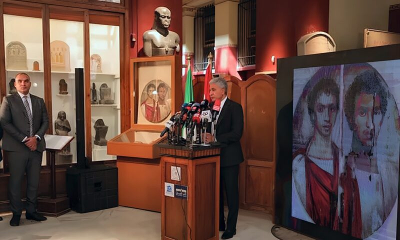 السياحة والآثار: انتهاء ترميم لوحة الأخوين وعرضها لأول مرة في معرض مؤقت للآثار بإيطاليا