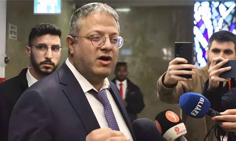 ايتمار بن غفير يدعو إلى احتلال غزة وتهجير الفلسطينيين