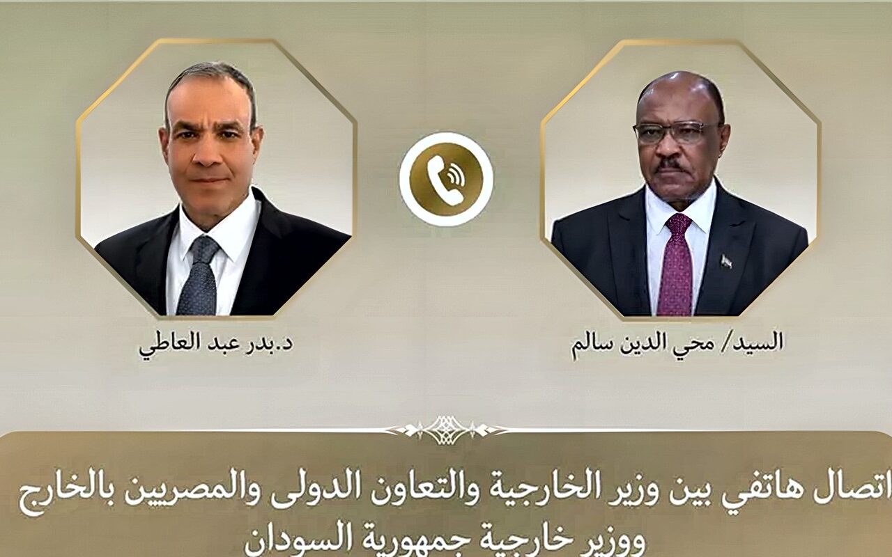 وزيرا خارجية مصر والسودان يؤكدان عمق العلاقات الثنائية بين البلدين والشعبين الشقيقين واستمرار التشاور في القضايا ذات الاهتمام المشترك