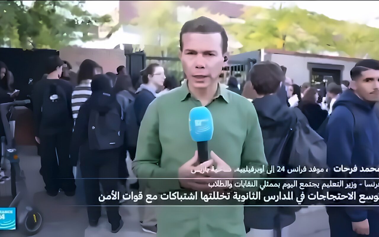 طلاب ضواحي باريس يحتجون ويطالبون بتعليم أفضل ومستقبل أكثر عدالة
