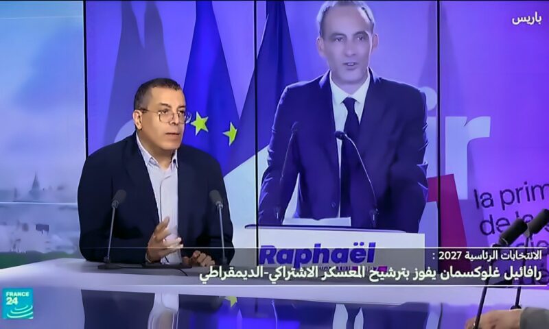 سر نجاح غلوكسمان هو رفضه الصريح لكل تحالف مع حزب فرنسا الأبية