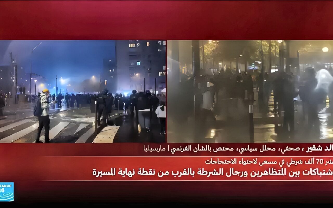فرنسا: انتشار أمني مكثف في مرسيليا وسط مظاهرة هادئة