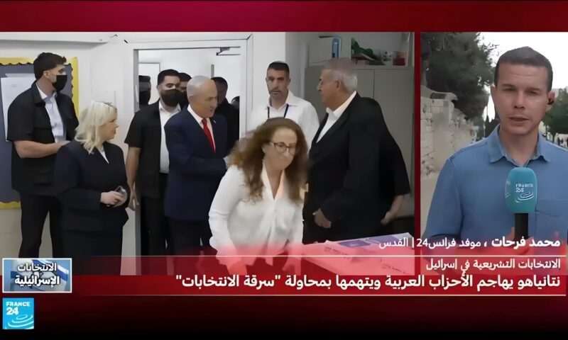 ارتفاع نسبة التصويت في الانتخابات الإسرائيلية التي تضع مصير نتانياهو على المحك
