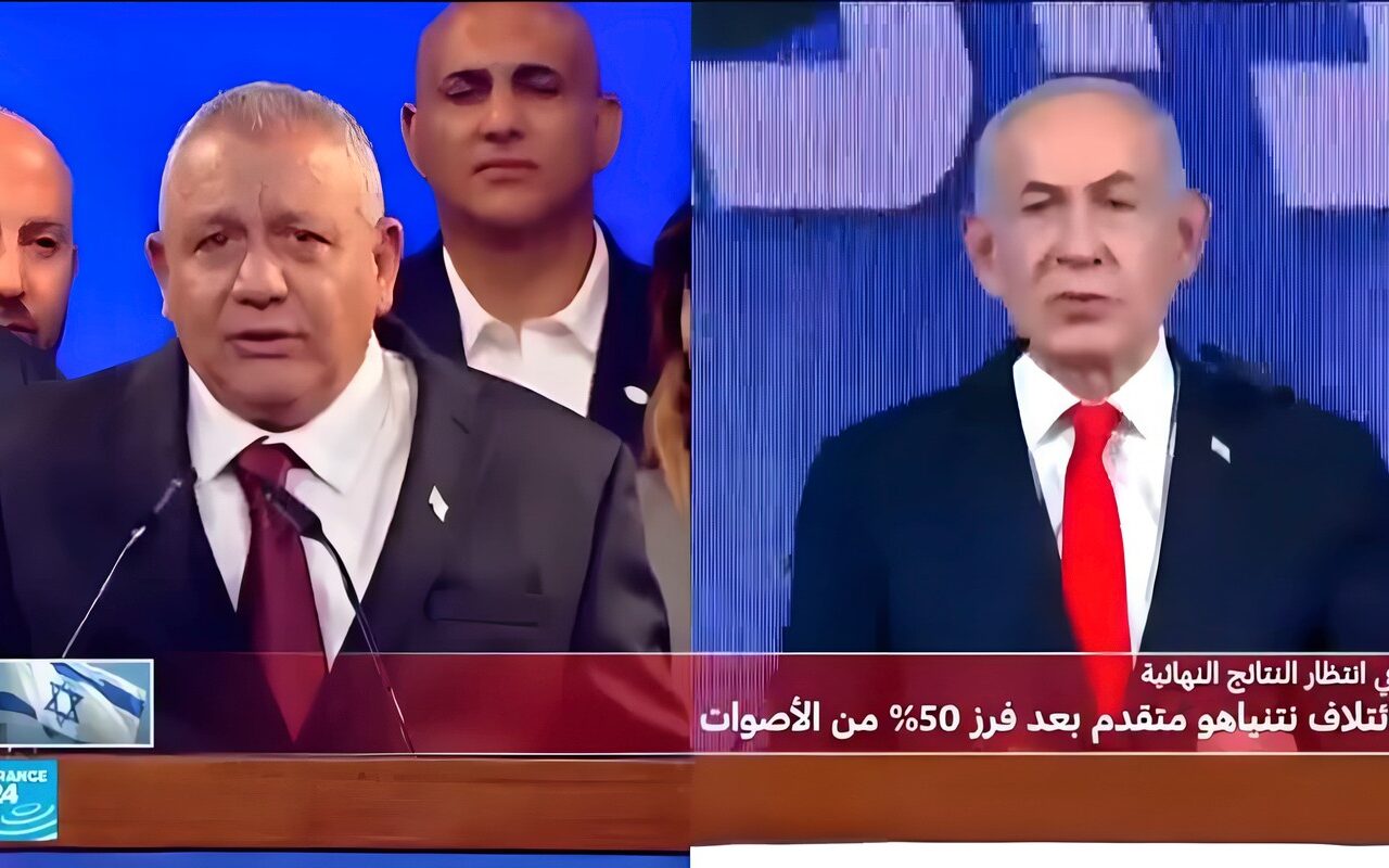 الانتخابات الإسرائيلية: نتنياهو يعلن التقدم وآيزنكوت يتحدث عن التغيير.. من يشكل الحكومة؟