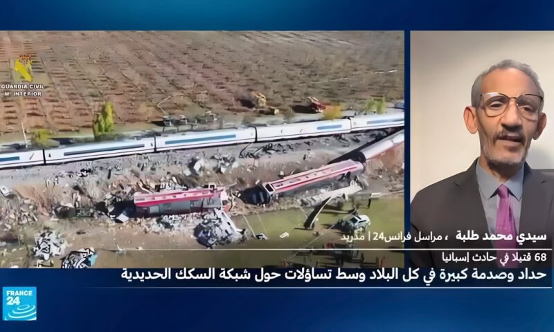 حصيلة ثقليه جراء تصادم القطارين في إسبانيا 68 قتيلا و100 جريح نصفهم يخضع للعلاج