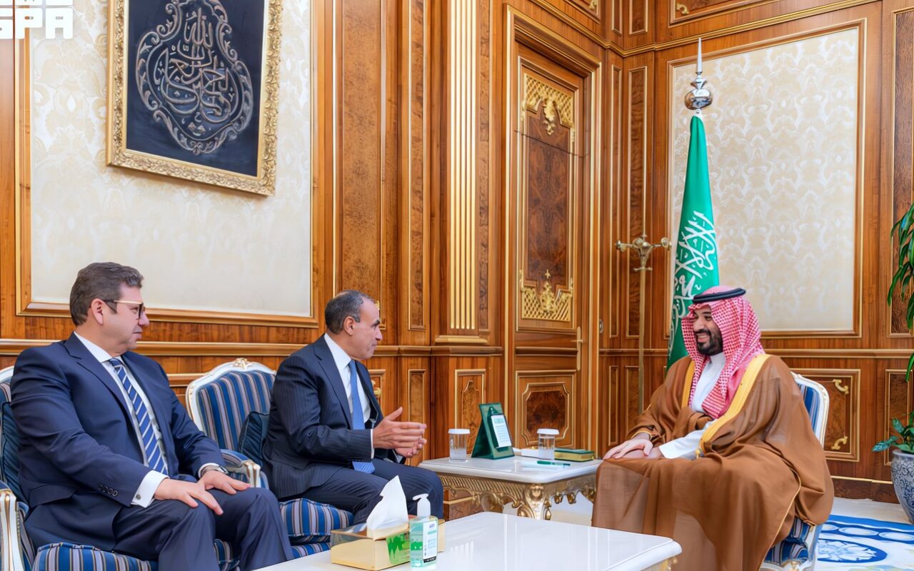 ولي العهد السعودي يتسلم رسالة خطية للملك سلمان من الرئيس المصري