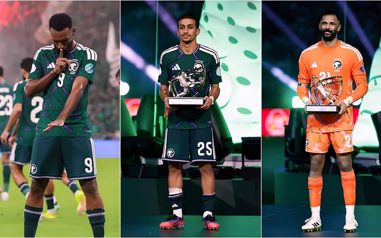 لاعبو المنتخب السعودي يسيطرون على جوائز كأس الخليج