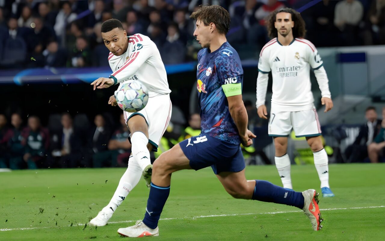 ريال مدريد يجتاز لايبزيغ برباعية قبل الكلاسيكو