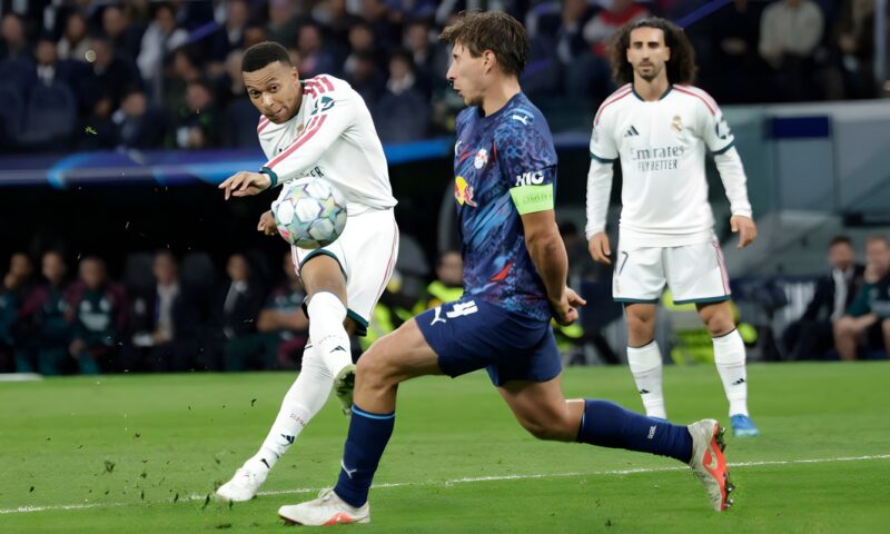 ريال مدريد يجتاز لايبزيغ برباعية قبل الكلاسيكو