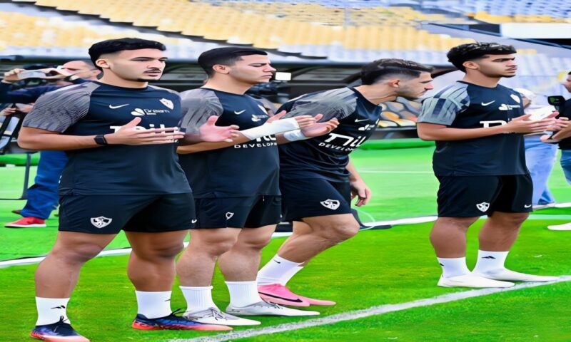 أحمد شريف يمنح الزمالك التقدم أمام بترول أسيوط في الدوري المصري