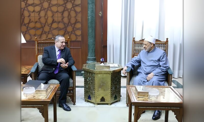 شيخ الأزهر يبحث مع رئيس هيئة ضمان جودة التعليم والاعتماد تعزيز التعاون المشترك