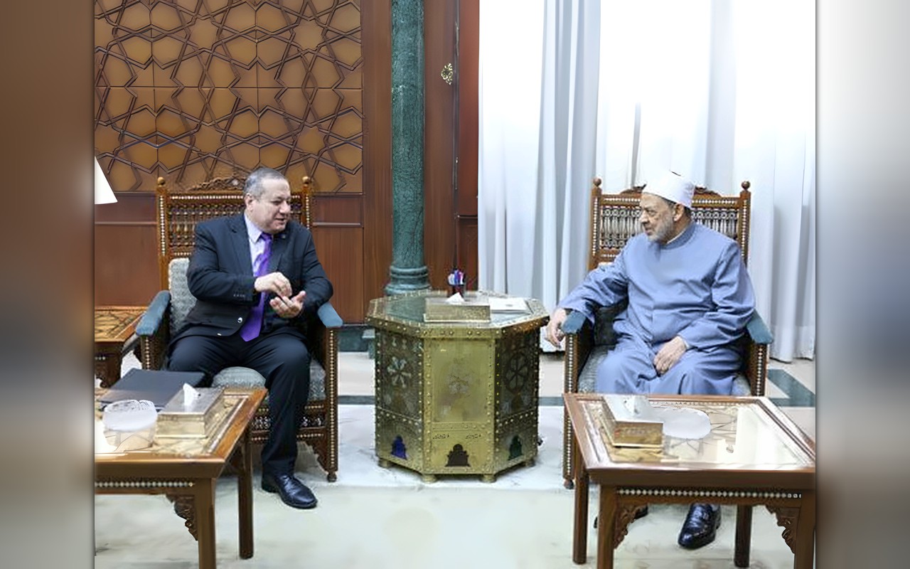 شيخ الأزهر يبحث مع رئيس هيئة ضمان جودة التعليم والاعتماد تعزيز التعاون المشترك