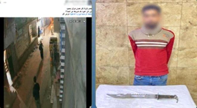 الداخلية تكشف تفاصيل ضبط المتهم بالتعدي على آخر بسلاح أبيض في الغربية