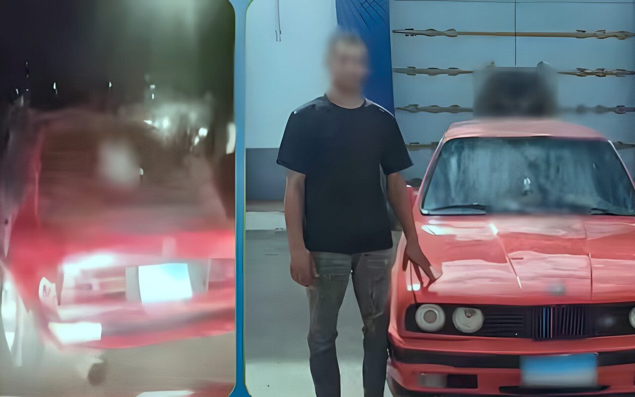 القبض على «سمكري» في المنوفية عرض حياته والمواطنين للخطر | فيديو