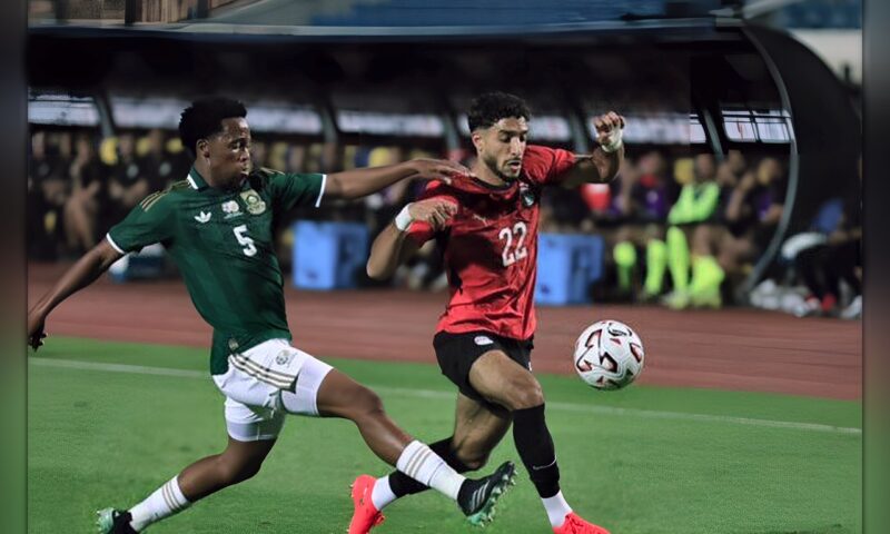 خطأ من شوبير وعبد المجيد.. جايدن أدامز يمنح جنوب إفريقيا التقدم أمام مصر «فيديو»