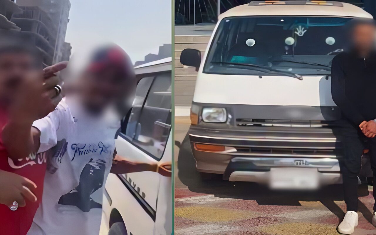 ضبط سائق تعدى على الركاب بالسب في الجيزة بعد تحصيله أجرة أزيد | فيديو