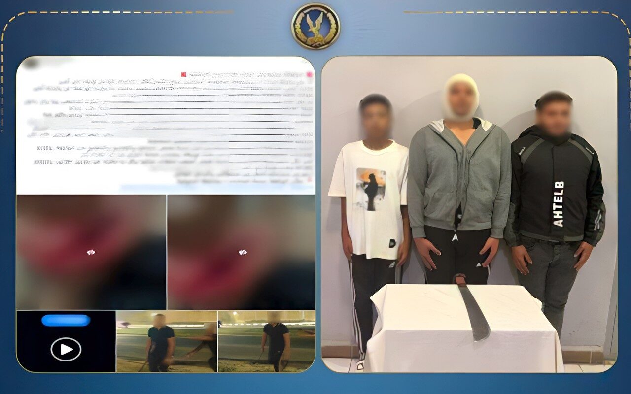 ضبط المتهمين بالتعدي على مواطن بسلاح أبيض في المنوفية