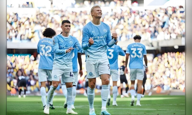 مانشستر سيتي يتحدى أستون فيلا للحفاظ على صدارة الدوري الإنجليزي