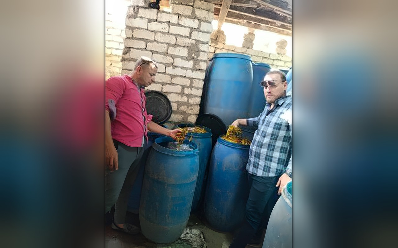 ضبط 150 كيلو لحوم فاسدة و4 أطنان مخللات فى حملات رقابية ببنى سويف