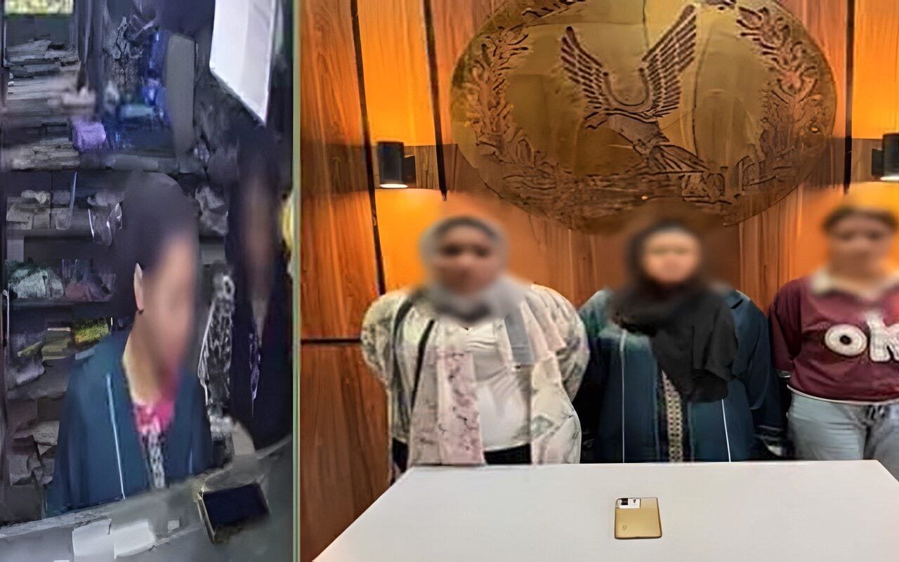«نسيت تليفونها».. القبض على المتهمات بسرقة هاتف من مكتبة بالشرقية | فيديو