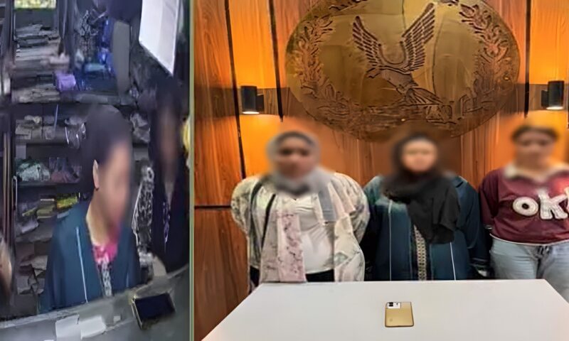 «نسيت تليفونها».. القبض على المتهمات بسرقة هاتف من مكتبة بالشرقية | فيديو