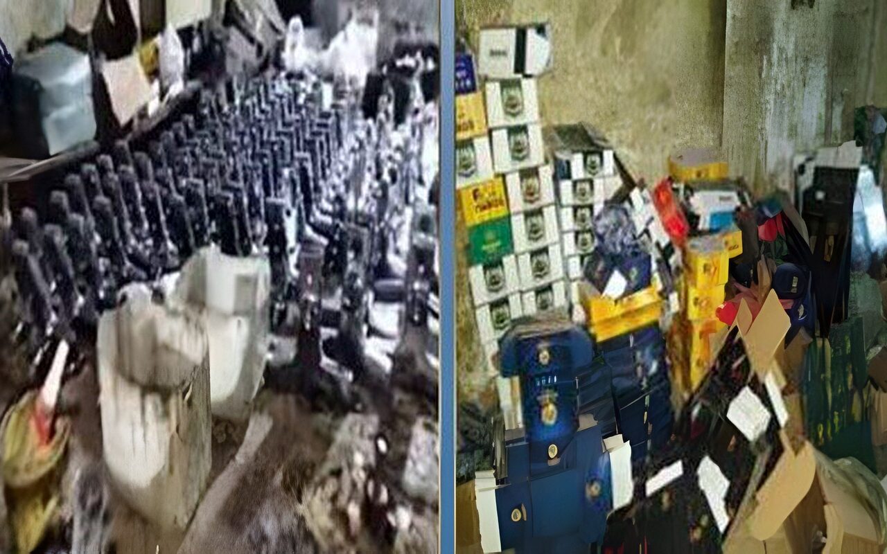 ضبط مصنع غير مرخص لإنتاج خلاطات مياه مغشوشة بالقليوبية