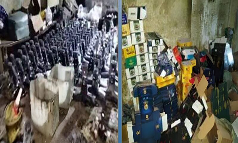 ضبط مصنع غير مرخص لإنتاج خلاطات مياه مغشوشة بالقليوبية