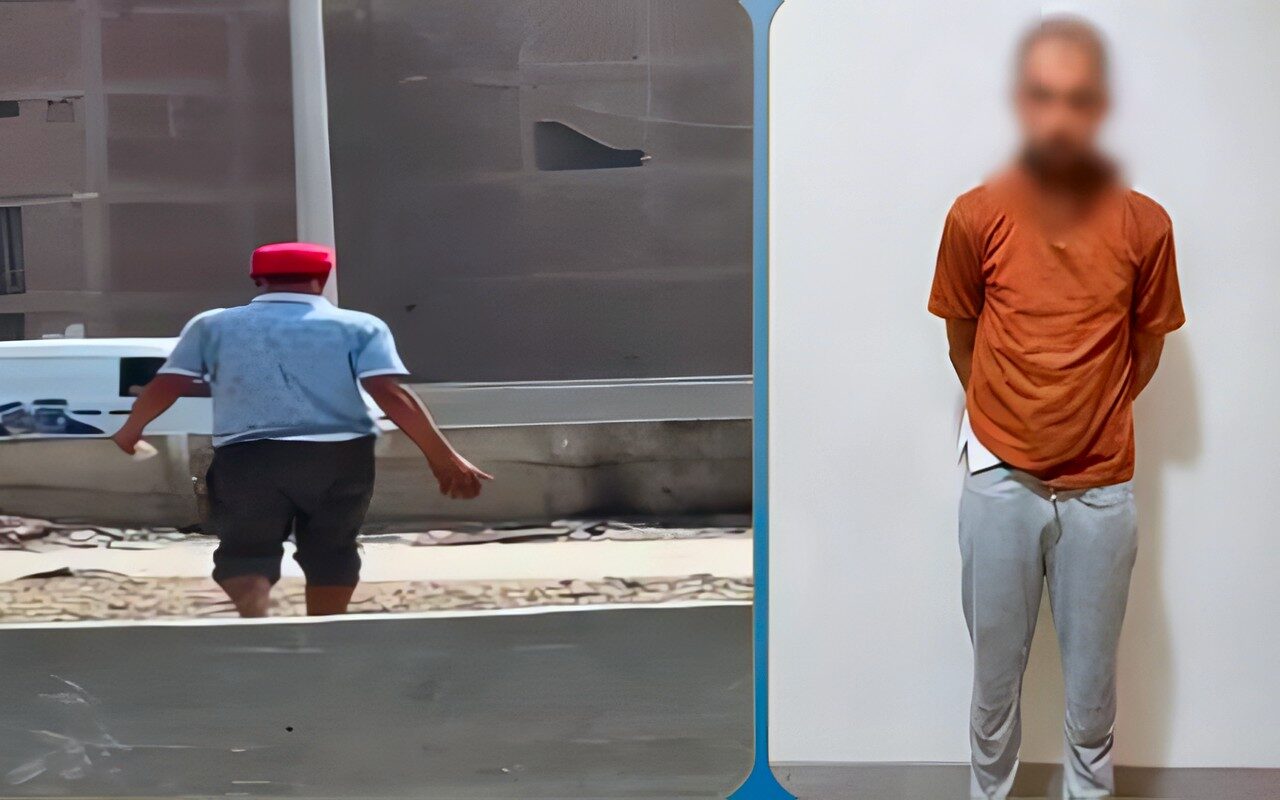 ضبط عاطل بتهمة سرقة أسلاك الكهرباء من أعمدة الإنارة بأحد الطرق السريعة