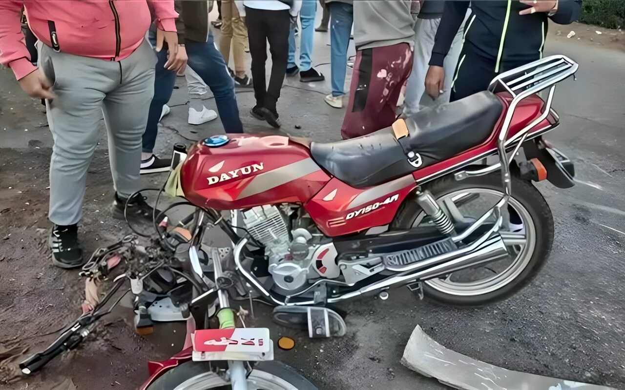مصرع مسنة في حادث تصادم دراجة نارية بالمنوفية
