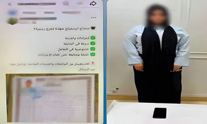 الداخلية تضبط طالبة بتهمة إدارة صفحة للترويج لبيع الشهادات والمحررات الرسمية المزورة