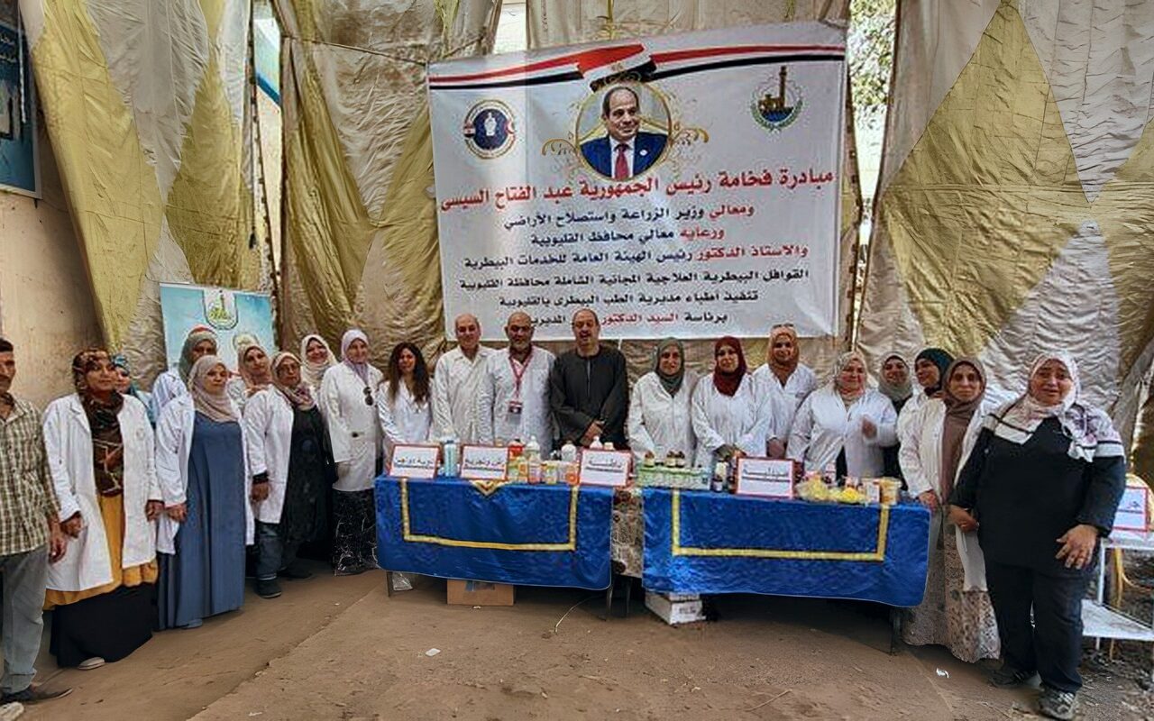 «بيطري القليوبية» يطلق قافلة مجانية بالحصة لدعم الثروة الحيوانية وتخفيف الأعباء عن الفلاحين