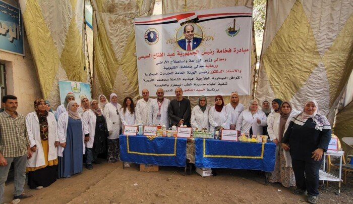 «بيطري القليوبية» يطلق قافلة مجانية بالحصة لدعم الثروة الحيوانية وتخفيف الأعباء عن الفلاحين