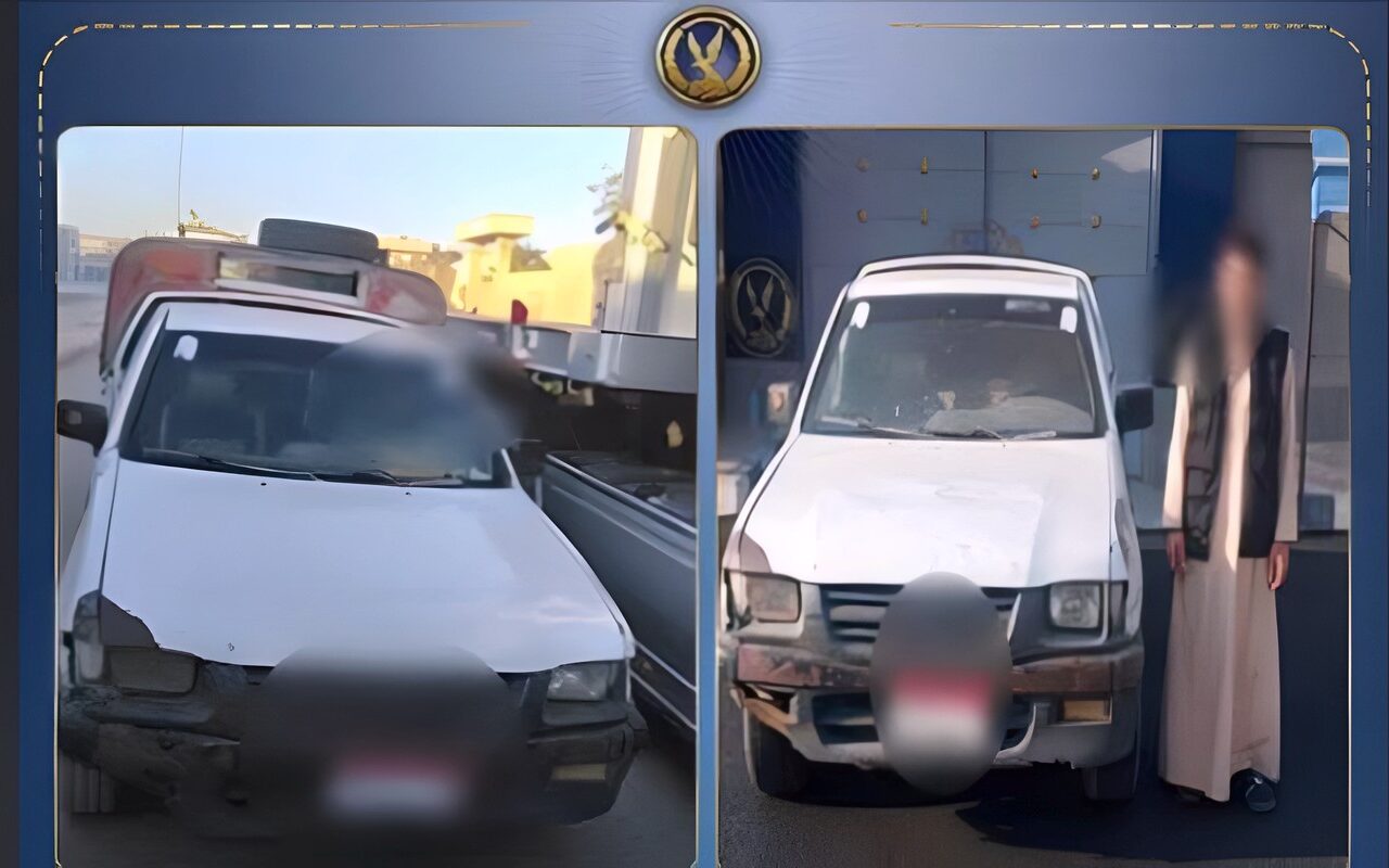 لاختصار الطريق.. ضبط سائق «ربع نقل» سار عكس الاتجاه في الجيزة