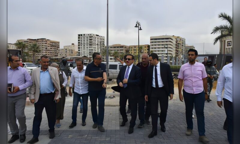 محافظ بورسعيد يتابع مشروعات التطوير في بورفؤاد ويوجه بتسريع معدلات التنفيذ