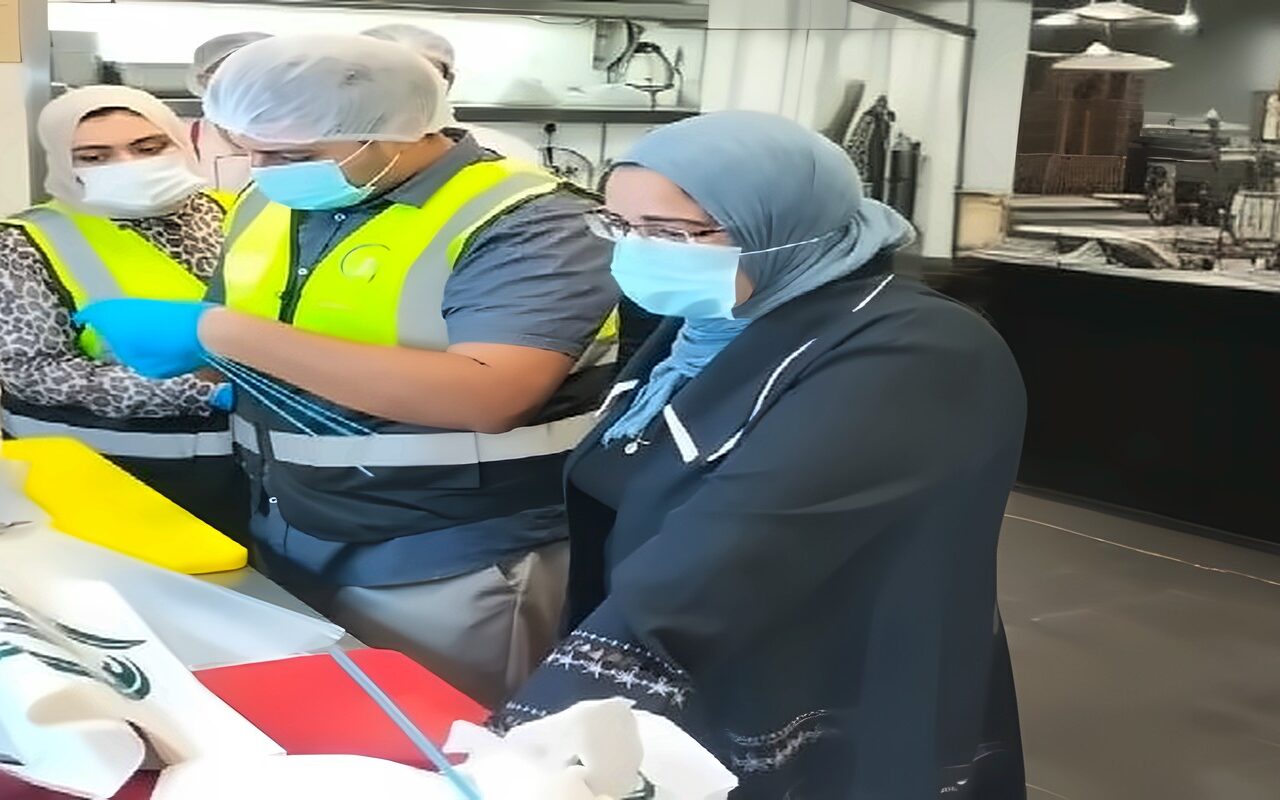 ضبط كميات ومصنعات لحوم دون بيانات وأرز مجهول المصدر ببورسعيد