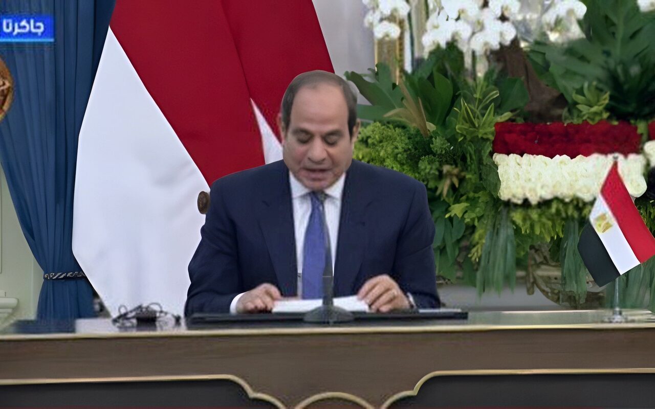 الرئيس السيسي: مصر وإندونسيا تواصلان الاضطلاع بدور مهم في ترسيخ الأمن والاستقرار بمحيطهما
