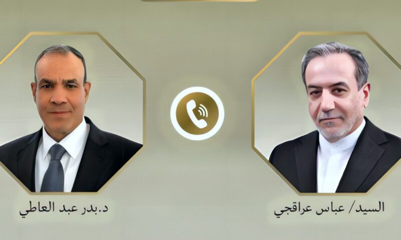 وزيرا خارجية مصر وإيران يبحثان التطورات وخفض التصعيد بالمنطقة