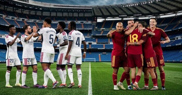 مشاهدة مباراة روما ضد ريال مدريد فى دوري أبطال أوروبا بث مباشر اليوم