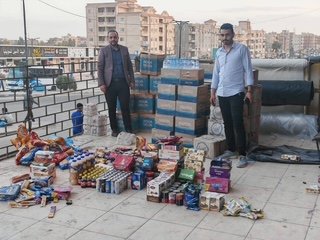 ضبط مواد غذائية منتهية الصلاحية وتحرر محاضر ضد المخالفين بمرسى مطروح