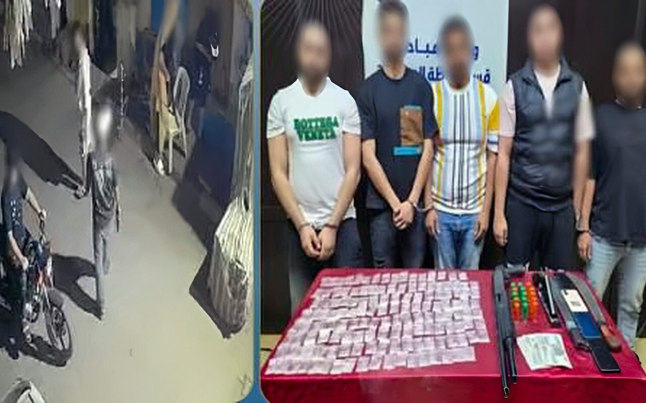 كشف ملابسات ظهور أشخاص يحملون أسلحة نارية وبيضاء في أحد شوارع الجيزة