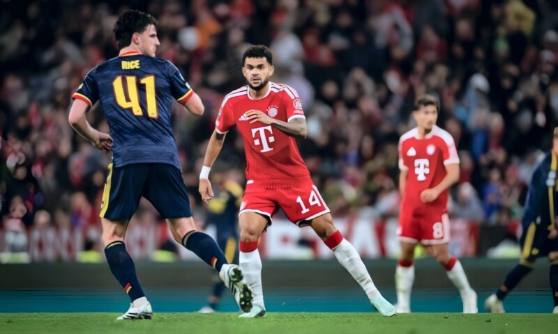 آرسنال يتعادل مع بايرن ميونخ 2-2 في دوري أبطال أوروبا