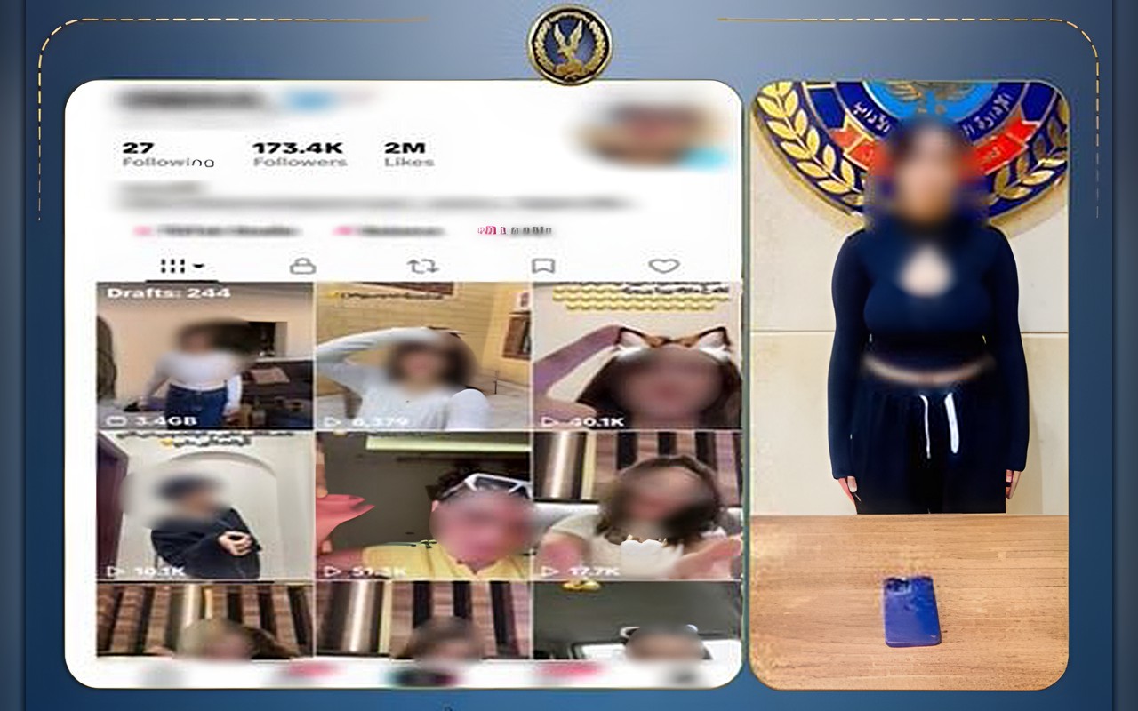 ضبط صانعة محتوى لنشر فيديوهات خادشة للحياء في القاهرة