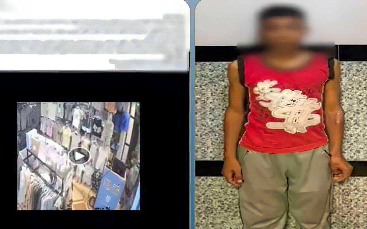 «الفيديو كشفه».. القبض على المتهم بسرقة محل في كفر الشيخ