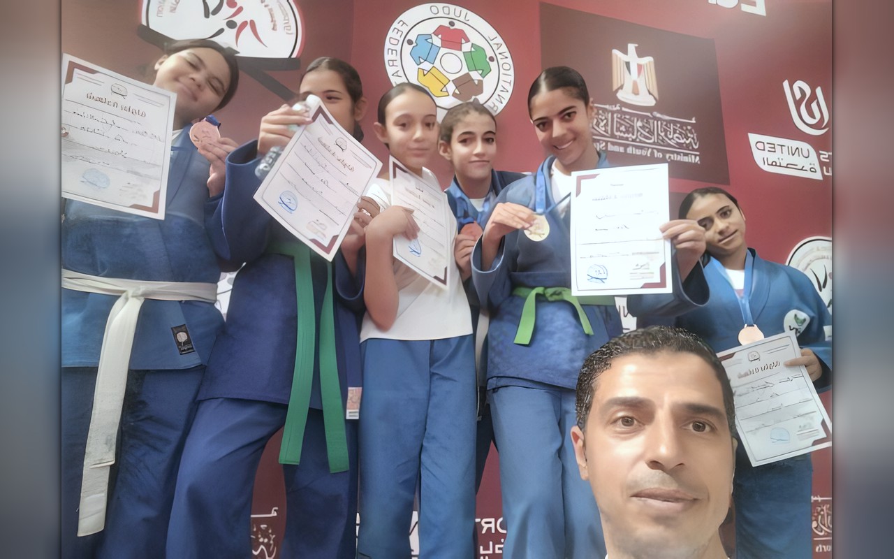 ذهبية وفضية و6 ميداليات برونزية لأبطال القليوبية في بطولة الجمهورية للجودو
