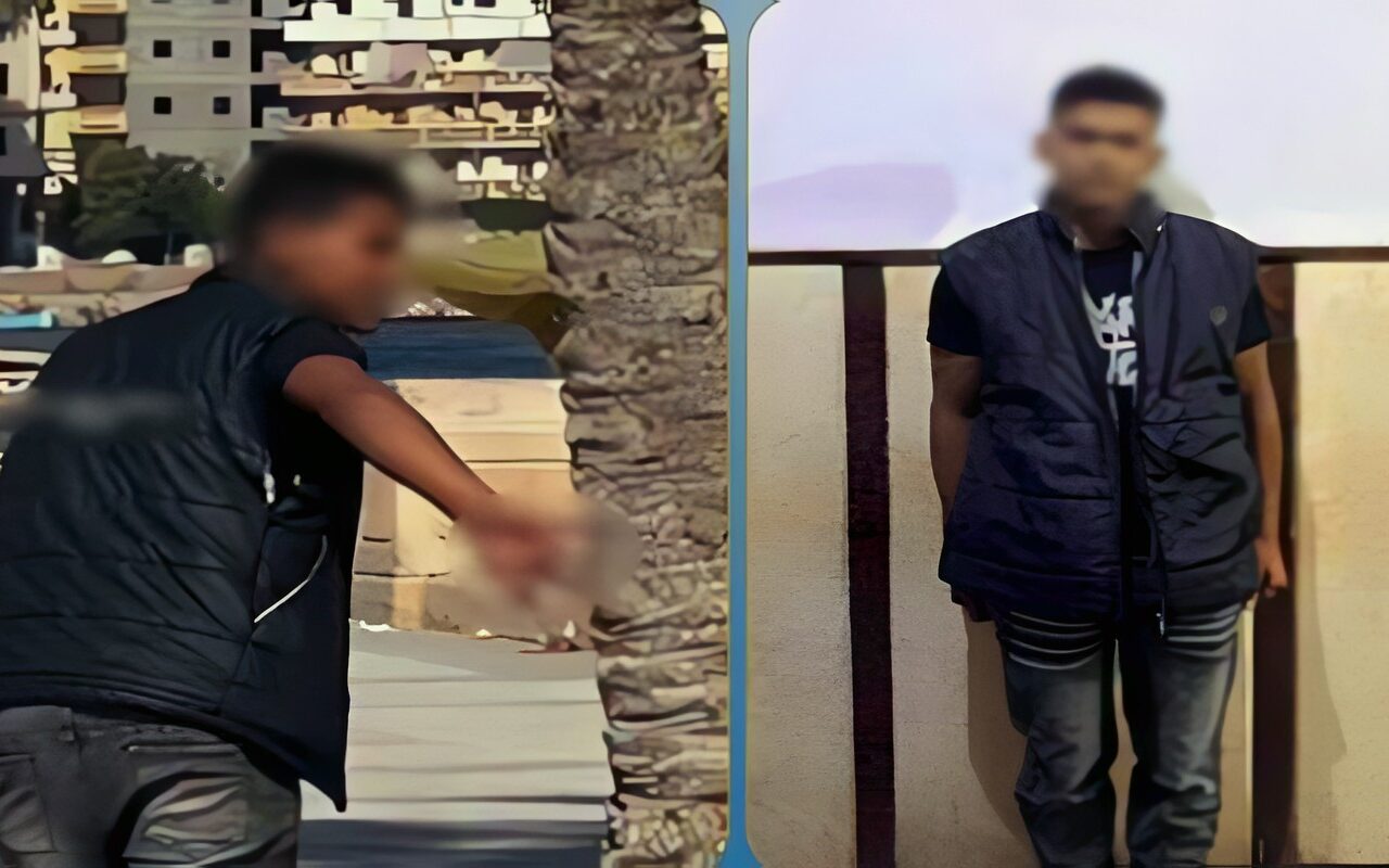 ضبط المتهم بالقيام بأفعال خادشة للحياء في البحيرة
