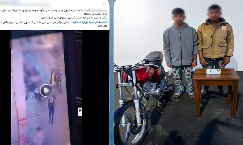 «اخطف واجري».. القبض على طالبين بتهمة سرقة فتاة بشوارع المنوفية| فيديو