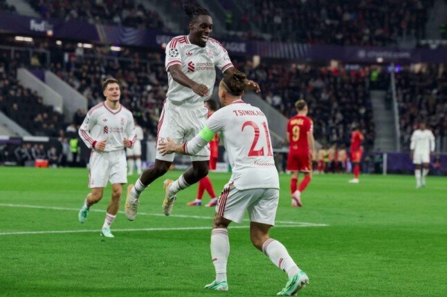 ليفربول يكتسح لاسك بسداسية تاريخية في دوري أبطال أوروبا