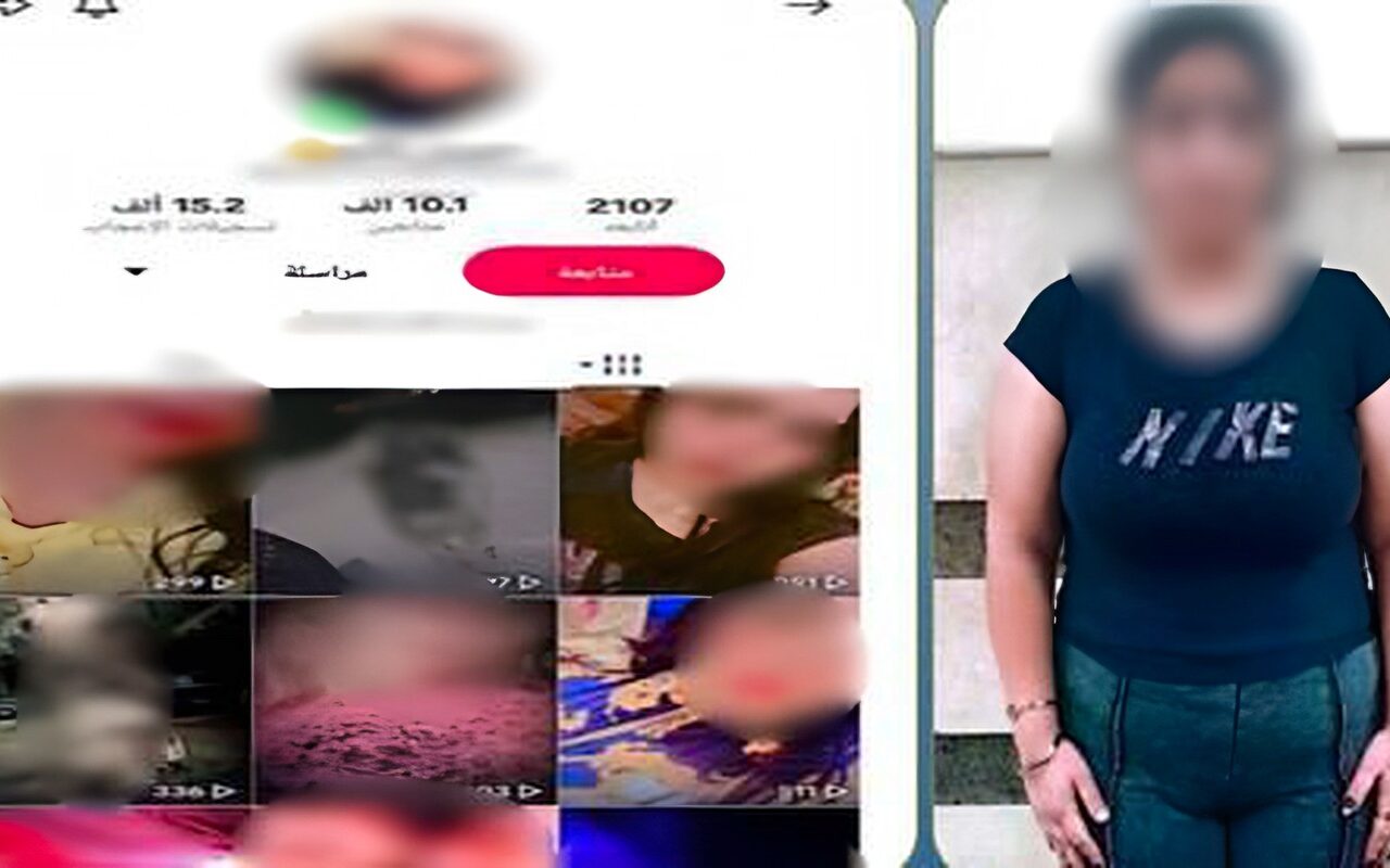 القبض على صانعة محتوى نشرت فيديوهات خادشة للحياء «فيديو»